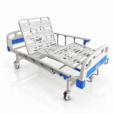 Cama Hospitalar Manual com 2 Movimentos Até 250 Kg - Longevitech