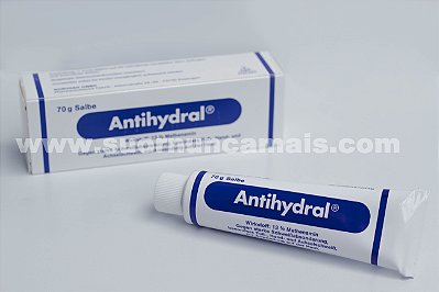 ANTIHYDRAL POMADA 70G - PROMOÇÃO PEQUENO DEFEITO NA EMBALAGEM (CAIXINHA DE PAPELÃO)