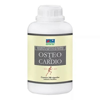 Osteo Cardio Anew 240 Cáps + Brinde