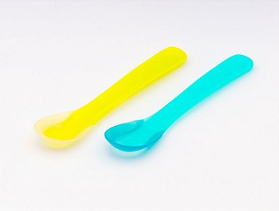 Colheres Termosensíveis Spoon Set Verde e Amarela - Ibimboo