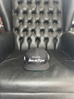 BONÉ CLÁSSICO DRR POSSE - ABA RETA  Trucker  Preto      (Snapback)