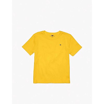 CAMISETA MANGA CURTA TOMMY HILFIGER - AMARELA - MENINO