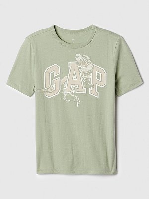 CAMISETA MANGA CURTA GAP KIDS - DINO - MENINO