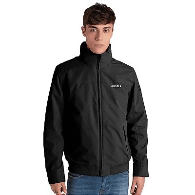 JAQUETA TOMMY HILFIGER - PRETA - ADULTO