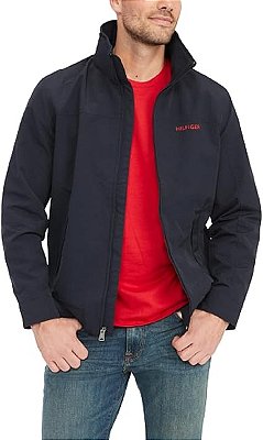 JAQUETA TOMMY HILFIGER - AZUL MARINHO - MASCULINO