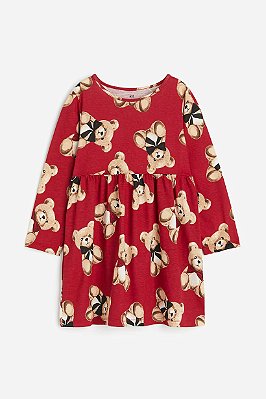 VESTIDO H&M - URSOS - MENINA