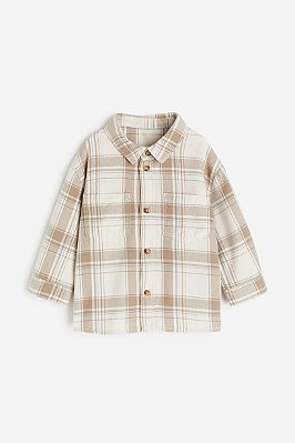 CAMISA MANGA LONGA H&M - XADREZ - MENINO