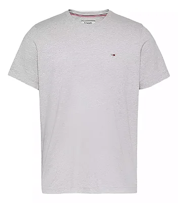 CAMISETA TOMMY HILFINGER CINZA BÁSICA - MASCULINO TAM. S/P ADULTO