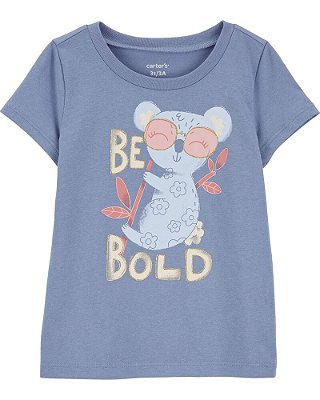 CAMISETA MANGA CURTA CARTER'S - COALA - MENINA