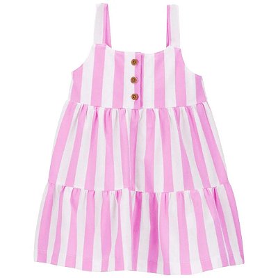 VESTIDO CARTER'S - LISTRADINHO - MENINA