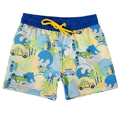 BERMUDA MODA PRAIA TIP TOP - KOMBI - PROTEÇÃO UV50+ - MENINO