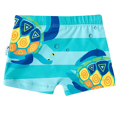 MODA PRAIA TIP TOP KIDS -TARTARUGA - PROTEÇÃO UV50+  MENINO