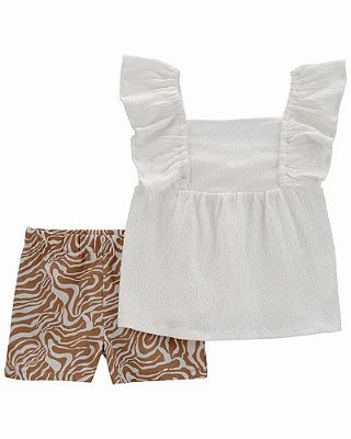 CONJUNTO VERÃO 2 PEÇAS CARTER'S - BASIC - MENINA