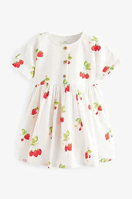VESTIDO NEXT BABY - MORANGUINNHOS - MENINA