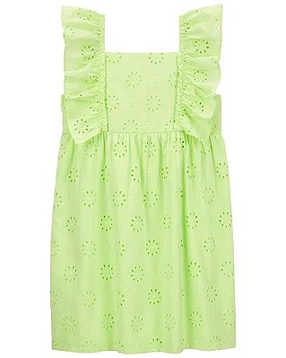 VESTIDO CARTER'S - FLORAL VERDINHO - MENINA