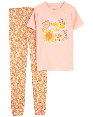 PIJAMA CARTER'S - RISE AND SHINE - MENINA