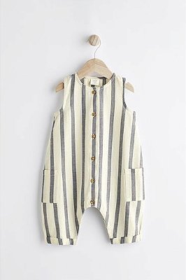 MACACÃO ROMPER NEXT BABY - LISTRAS - MENINO