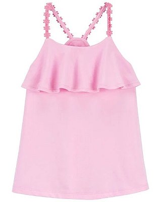 BATINHA OSHKOSH - ROSA - MENINA