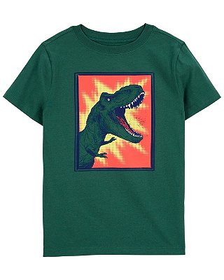 CAMISETA MANGA CURTA CARTER'S - DINOSSAURO - MENINO