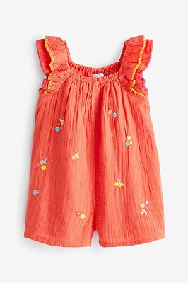 MACACÃO ROMPER NEXT BABY - FLORZINHA - MENINA