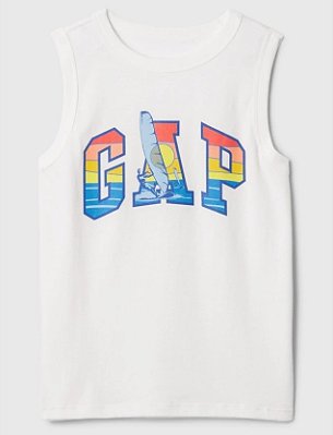 CAMISETA MANGA REGATA GAP - VELA OCEANO - MENINO