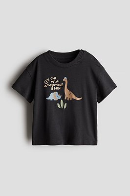 CAMISETA MANGA CURTA H&M - DINO - MENINO