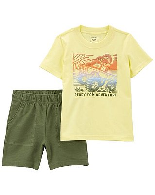 CONJUNTO VERÃO 2 PEÇAS - AVENTURA - MENINO