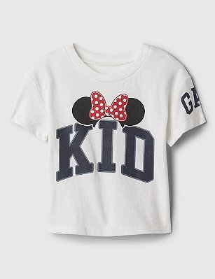 CAMISETA MANGA CURTA GAP - MINNIE KID - MENINA