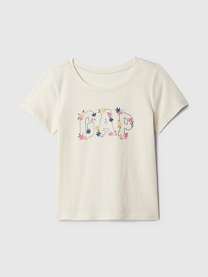 CAMISETA MANGA CURTA GAP - FLORAL - MENINA