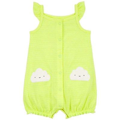 MACACÃO ROMPER CARTER'S - NEON - MENINA