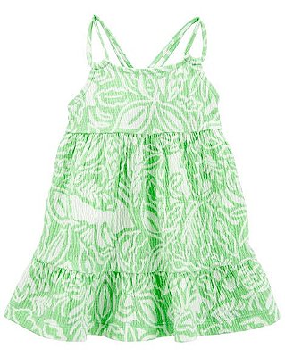 VESTIDO CARTER'S - FOLHAS - MENINA