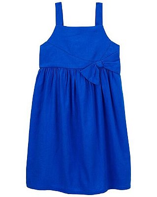 VESTIDO CARTER'S - AZUL ROYAL - MENINA