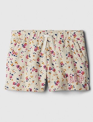 BERMUDA MOLETOM GAP - FLORAL - MENINA