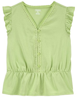 BATINHA OSHKOSH - VERDE - MENINA