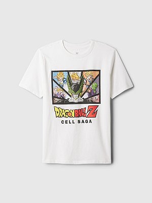 CAMISETA MANGA CURTA GAP - DRAGON BALL Z - MENINO