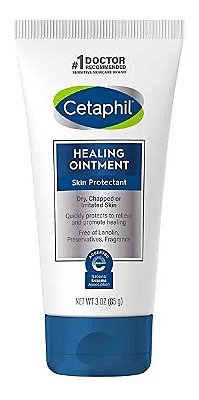 POMADA CURATIVA PARA PELES SENSÍVEIS CETAPHIL - ADULTOS E CRIANÇAS - 85g