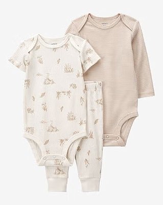 CONJUNTO 3 PEÇAS CARTER'S - GAIVOTAS - UNISSEX