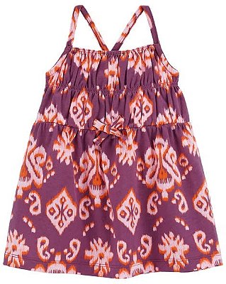 VESTIDO CARTER'S - FLORAL ROXO - MENINA