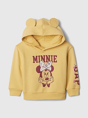 MOLETOM FLANELADO GAP DISNEY - MINNIE AMARELO - MENINA