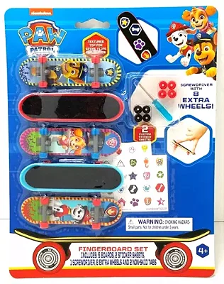 KIT DE SKATE DE DEDOS - PATRULHA CANINA - NICKELODEON