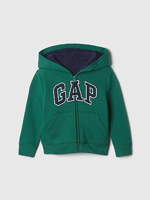 MOLETOM PELUCIADO GAP - VERDE - MENINO