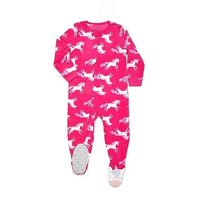 MACACÃO FLEECE CARTER'S - UNICÓRNIO PINK - MENINA