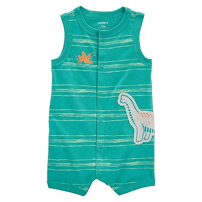 MACACÃO ROMPER CARTER'S - DINOSSAURO - MENINO