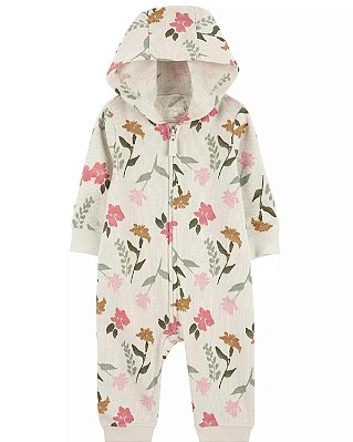 MACACÃO CARTER'S - FLORAL - MENINA