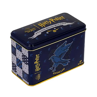 CAIXA DE CHÁ INGLÊS - HARRY POTTER  RAVERCLAW - 40 SACHÊS
