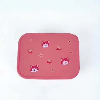 BENTO BOX EM AÇO INOX COM DIVISÓRIAS REMOVÍVEIS PETIT PIÁ - LIA - MENINA