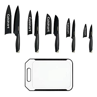CONJUNTO DE FACAS E TÁBUA COM REVESTIMENTO CERÂMICO - CUISINART