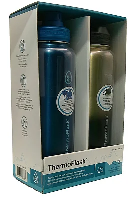 GARRAFAS TÉRMICAS CAIXA COM 2- 1.2L - THERMOFLASK