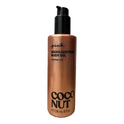 ÓLEO CORPORAL E ILUMINADOR - HIGHLIGHTING BODY OIL - COCONUT OIL 236ML