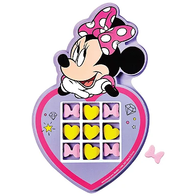 JOGO DA VELHA DISNEY - MINNIE (PEÇAS DE EVA) - MENINA